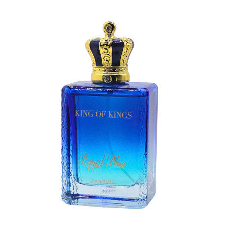 ROYAL BLUE MEN 3.4 OZ PARFUM FOR MEN BY KING OF KINGS Lrlux