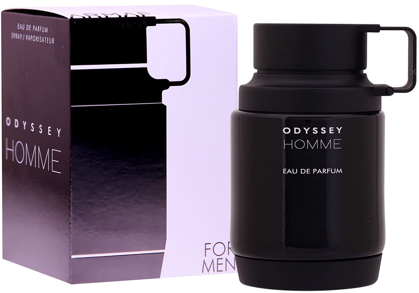 Armaf Odyssey  Black EDP Spray Men 3.4 oz