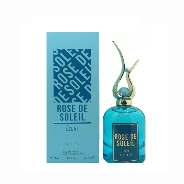 Rose De Soleil Eclat by Riffs Eau de Parfum for Women 3.4oz