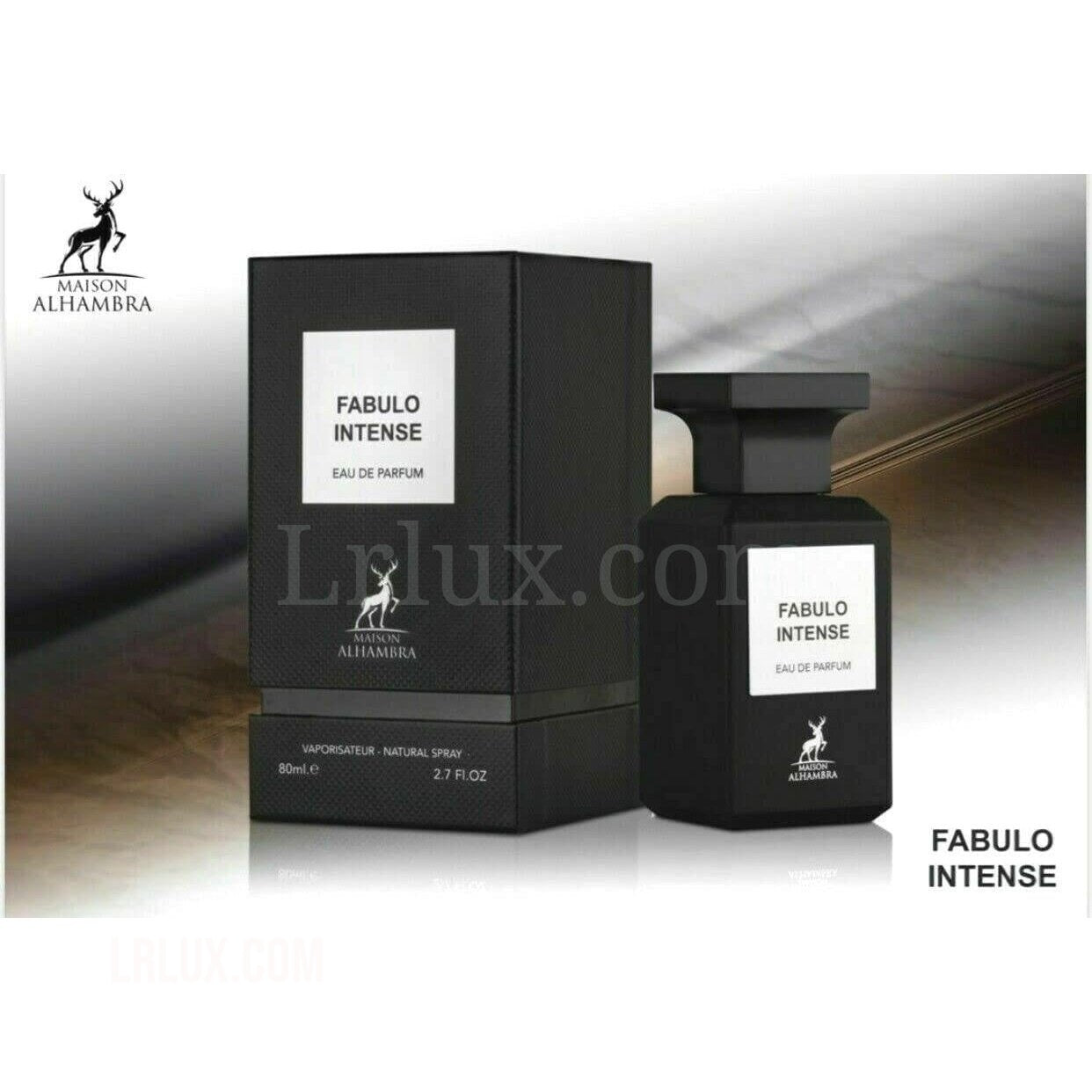 ALHAMBRA FABULO INTENSE 2.7 EAU DE PARFUM SPRAY FOR MEN - Lrlux.com