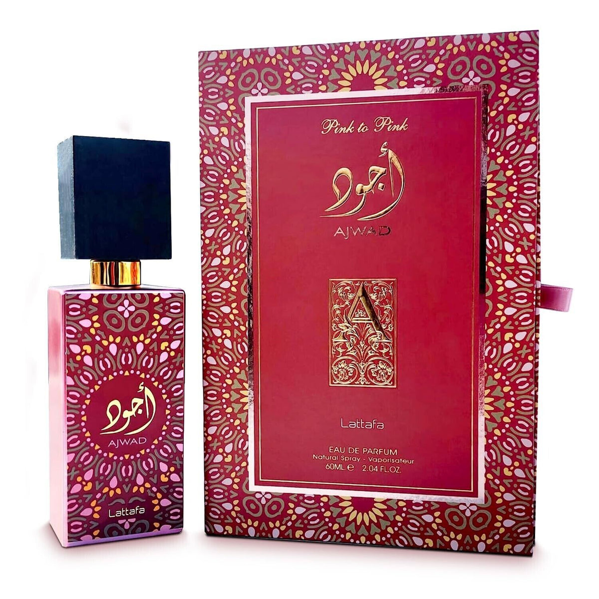 Ajwad Pink To Pink EDP Perfume By Lattafa 60 ml / 2.04
