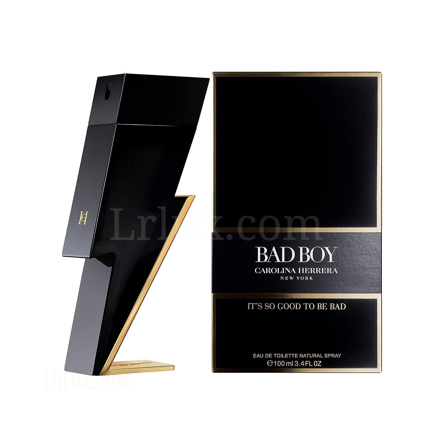 Bad Boy by Carolina Herrera EDT for Men 3.4 oz - Lrlux.com