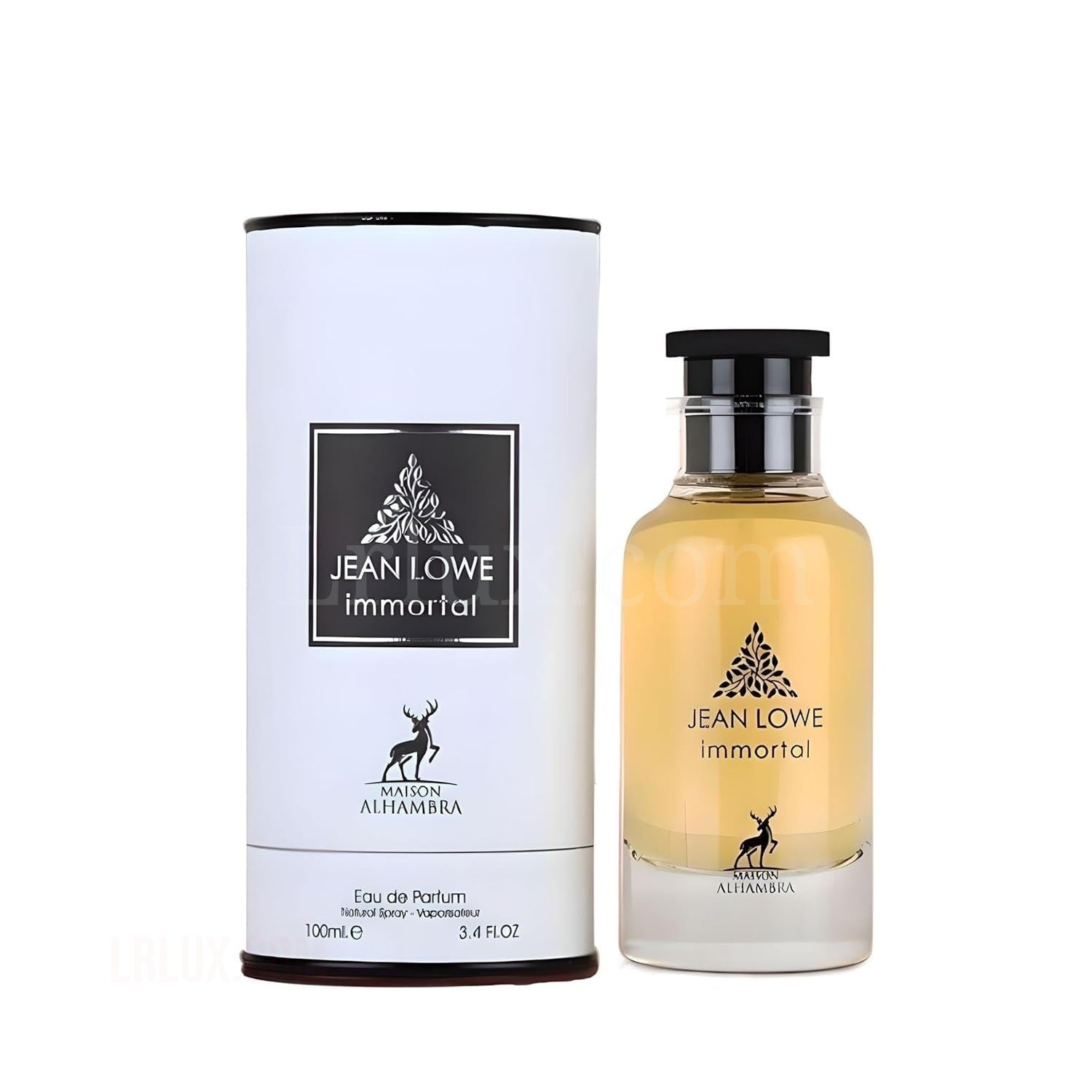 Jean Lowe Immortal Eau De Parfum Spray for Men, 3.4 Ounce by Maison Alhambra