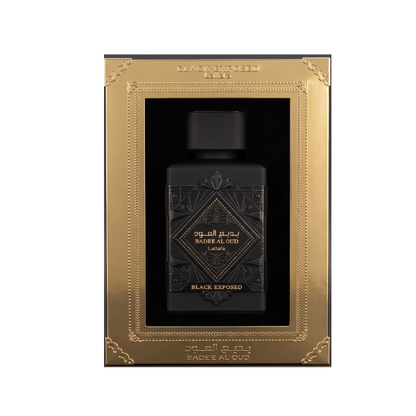 Bade'e Al Oud Black Exposed Lattafa 3.4 Ounce