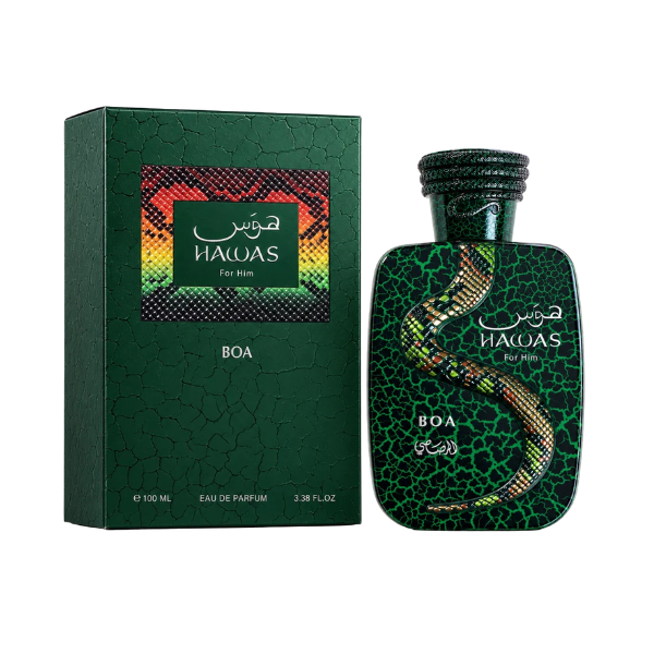 Hawas BOA For Him Limited Edition Eau De Parfum Spray 100ml (3.38 oz) by Rasasi