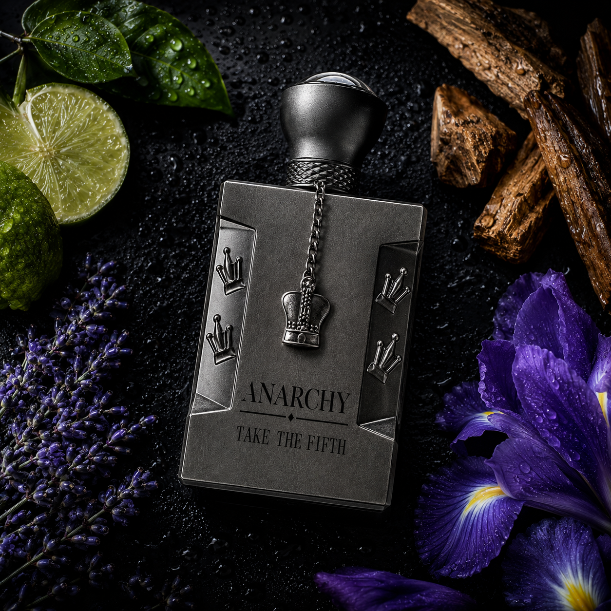 Anarchy Take the Fifth 3.4 oz For Men  Parfum  (Pre Order  Shipping on  9.1.2026)