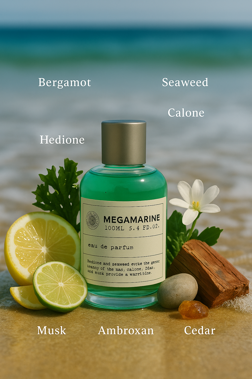 Megamarine EDP 100ml/3.4 oz by Macarena - Lrlux.com