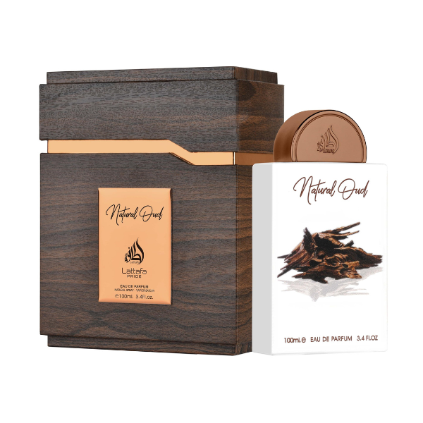 Lattafa Natural Oud Eau de Parfum 3.4 oz