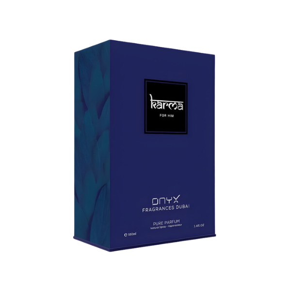 Fragrances Dubai Karma Onyx For Him Pure Parfum 3.4oz For Men