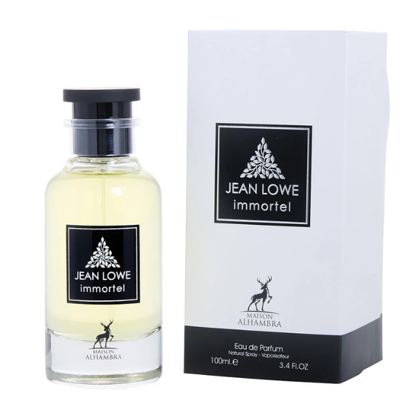 Jean Lowe Immortel Eau De Parfum Spray for Men, 3.4 Ounce by Maison Alhambra