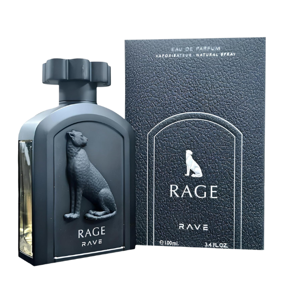 RAGE RAVE FOR MEN  3.4 OZ EDP