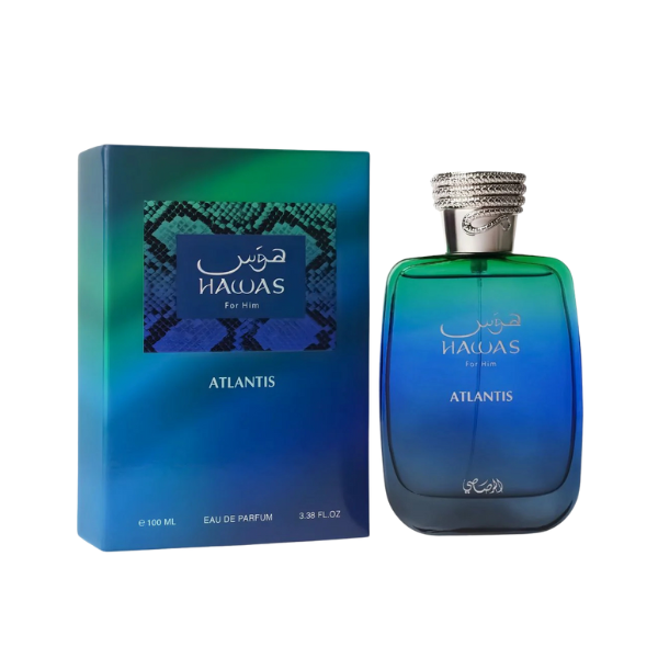 Hawas Atlantis  for men 3.4 OZ edp  By Rasasi