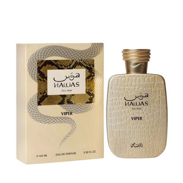 Hawas Viper By Rasasi for men  3.4 oz EDP