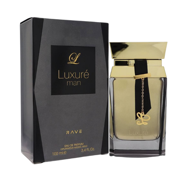 Luxure Man by Rave 3.4 Oz EDP