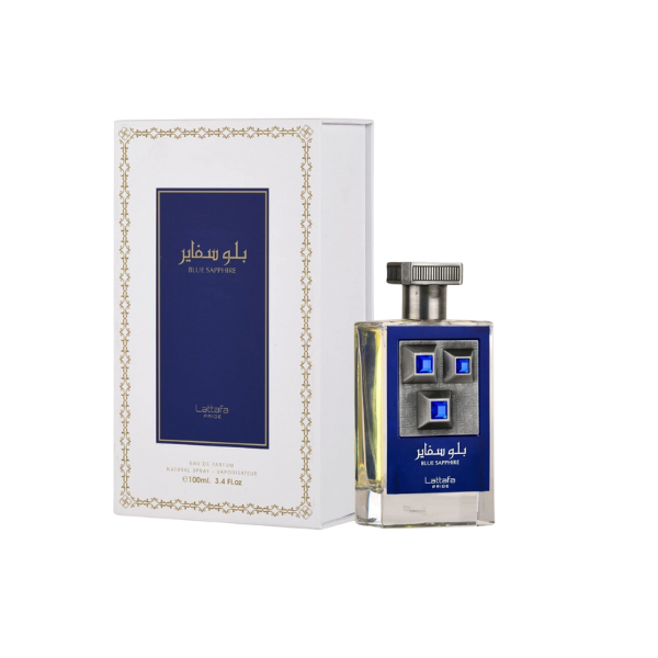 Blue Sapphire by Lattafa for me 3.4 oz edp