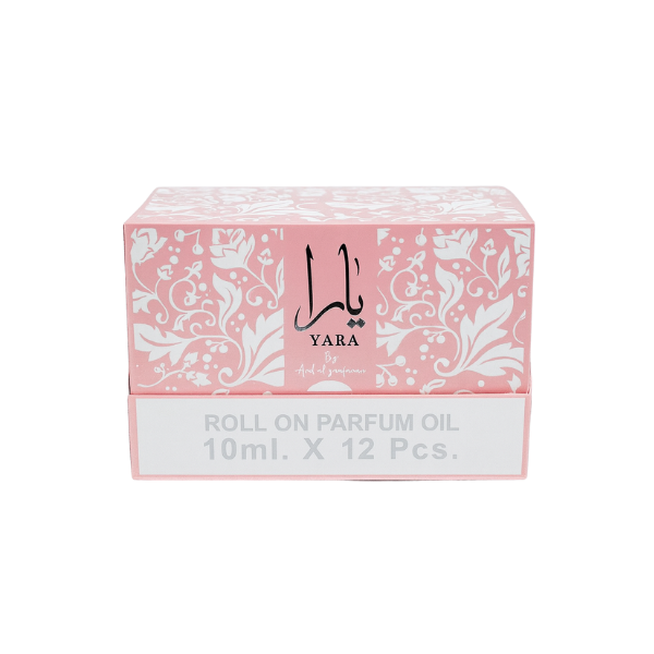 Lattafa Yara Perfume Oil Roll-On 10ml, 12-Pack