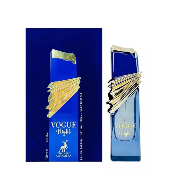 Vogue Night by Maison Alhambra 3.4 oz EDP Women Spray.