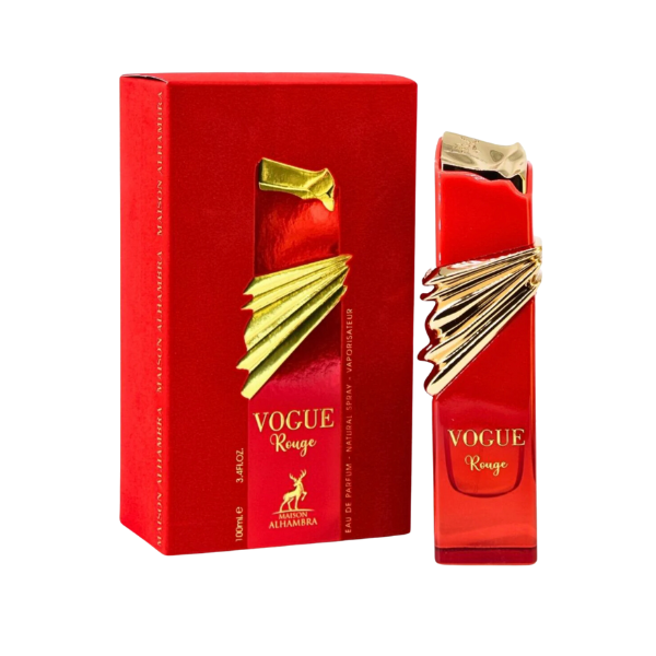 Vogue Rouge EDP Spray 100ML (3.4 OZ) By Maison Alhambra | Long Lasting, Fruity, Floral, Warm Scen