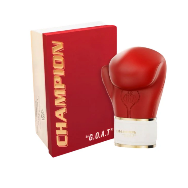 Champion G.O.A.T. Eau De Parfum By Fragrance World 80ML 2.7 FL OZ - Lrlux.com