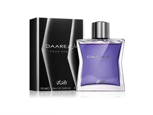 Daarej Pour Homme For Men Eau De Parfum Spray, 3.4 Ounce RASASI