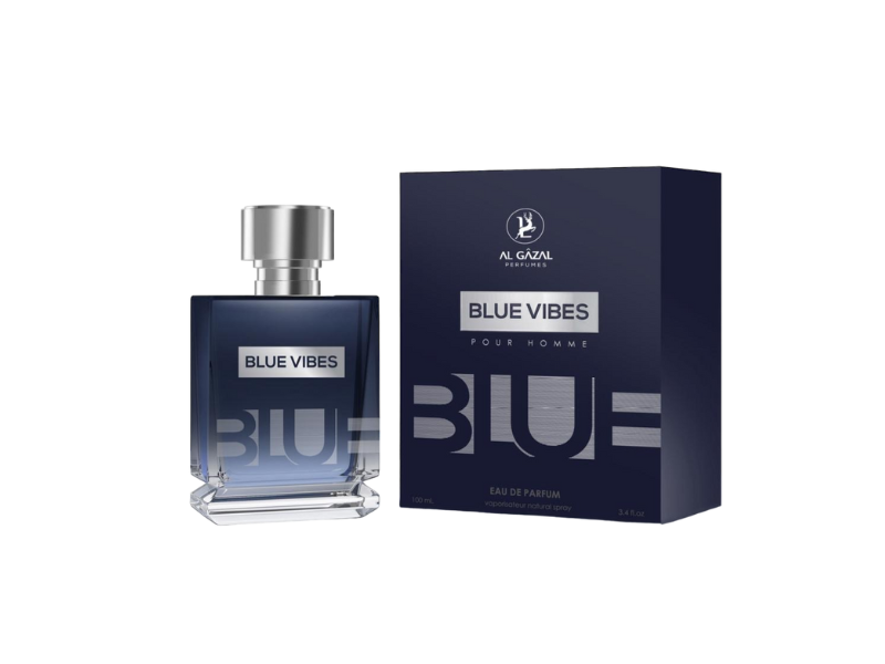 BLUE VIBES FOR MEN 3.4 OZ EDP  BY AL GAZAL