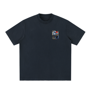 Heavyweight Vintage Washed Frayed T-Shirt