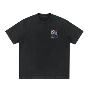 Heavyweight Vintage Washed Frayed T-Shirt