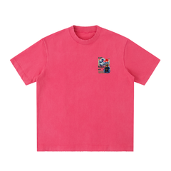 Heavyweight Vintage Washed Frayed T-Shirt