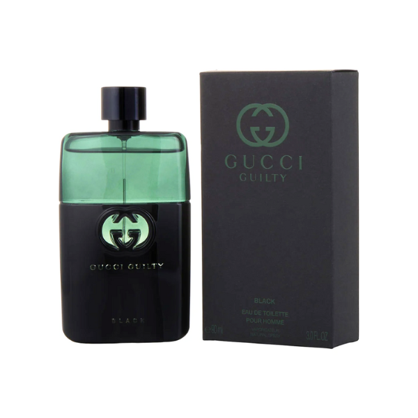 Gucci Guilty Black by Gucci for Men 3.0 oz Eau de Toilette Spray