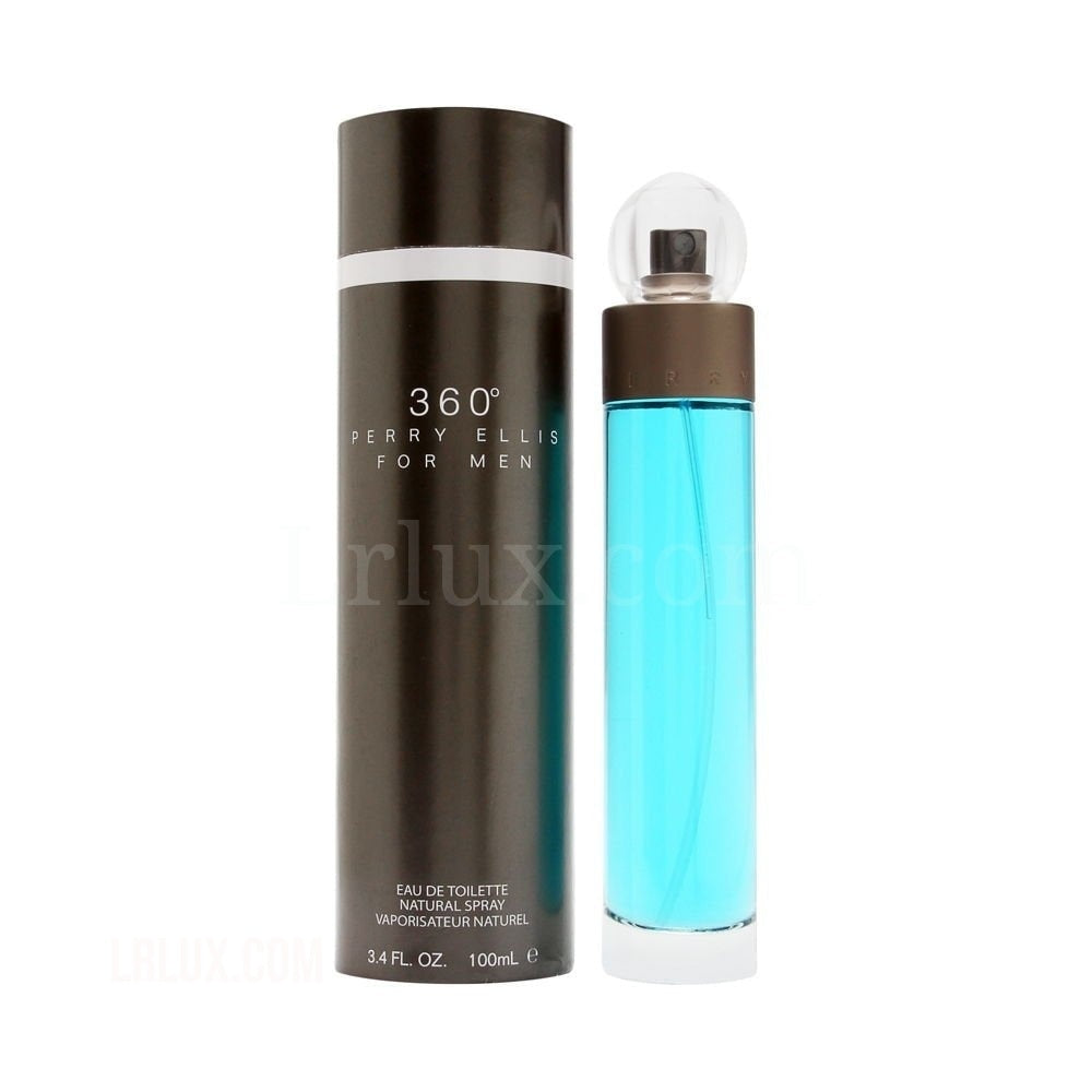 360 by Perry Ellis 3   for Men, 3.4 fl oz EDT, Gray - Lrlux.com