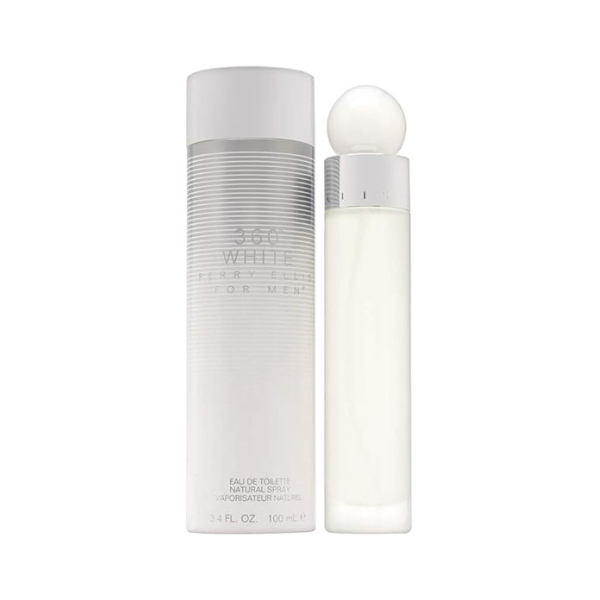 360 White For Men 3.4 oz EDT by Perry Ellis - Lrlux.com