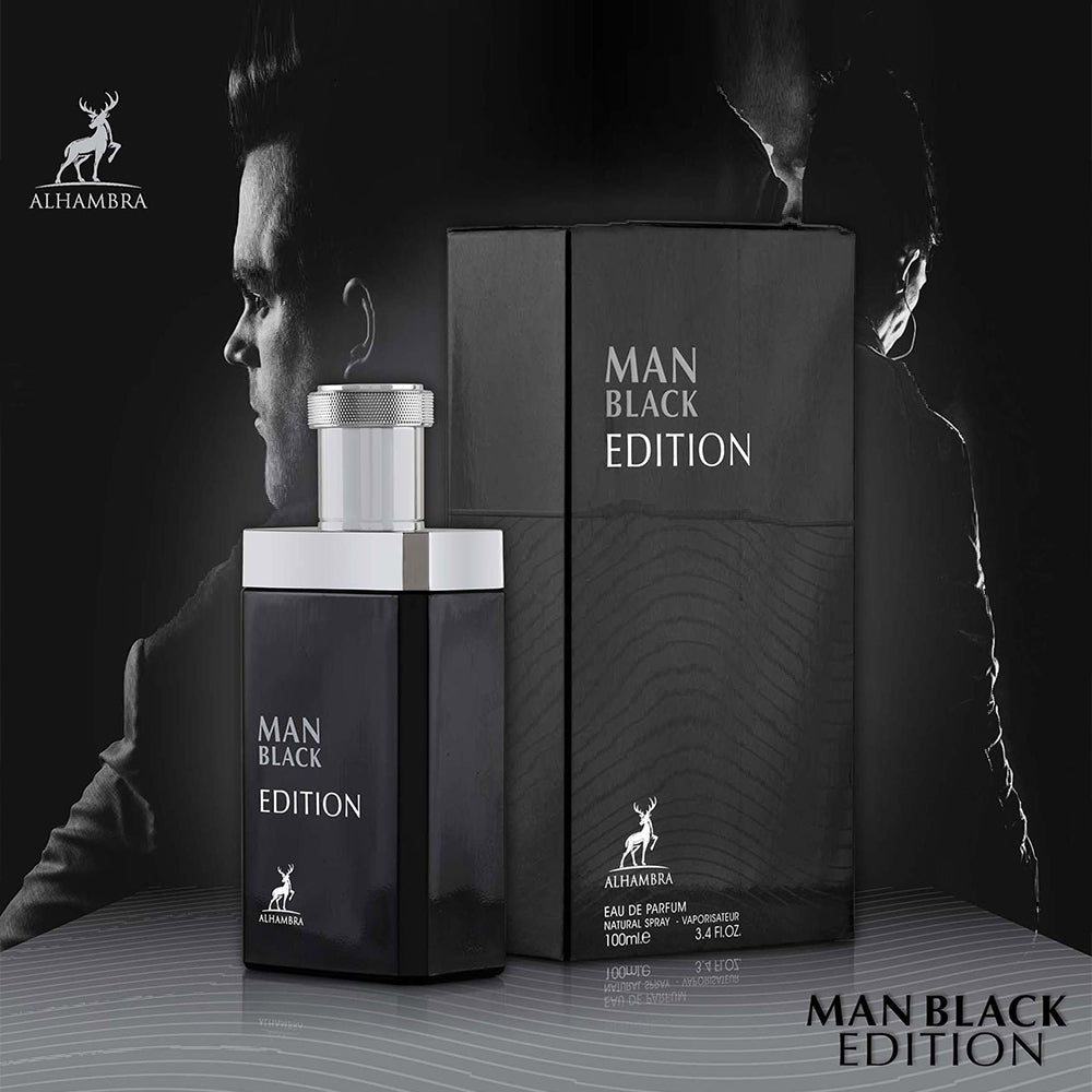 ALHAMBRA MAN BLACK EDITION 3.4 EAU DE PARFUM SPRAY - Lrlux.com