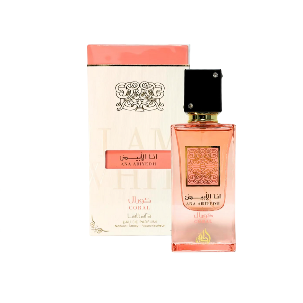 Ana Abiyedh Coral for Unisex Eau de Parfum Spray, 2.0 Ounce / 60 ml by Lattafa - Lrlux.com