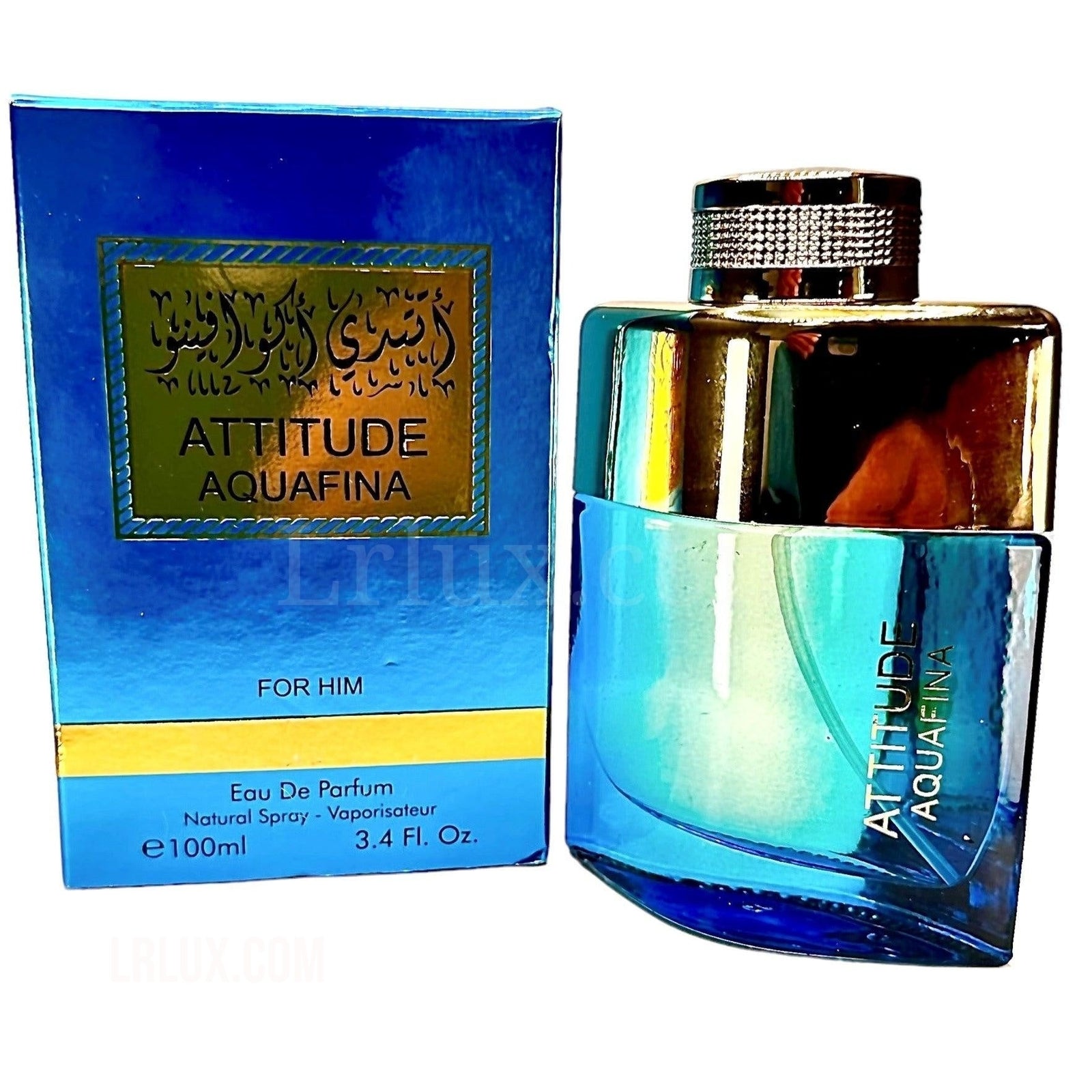 ATTITUDE AQUAFINA FOR MEN 3.4 OZ EAU DE PARFUM - Lrlux.com