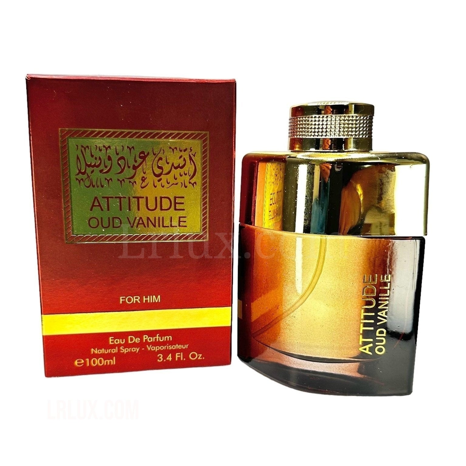 ATTITUDE OUD VANILLE 3.4 OZ EAU DE PARFUM - Lrlux.com