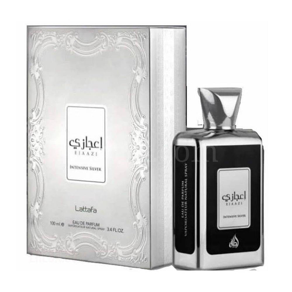 Ejazi Intensive Silver by Lattafa (Unisex)3.4 oz - Lrlux.com