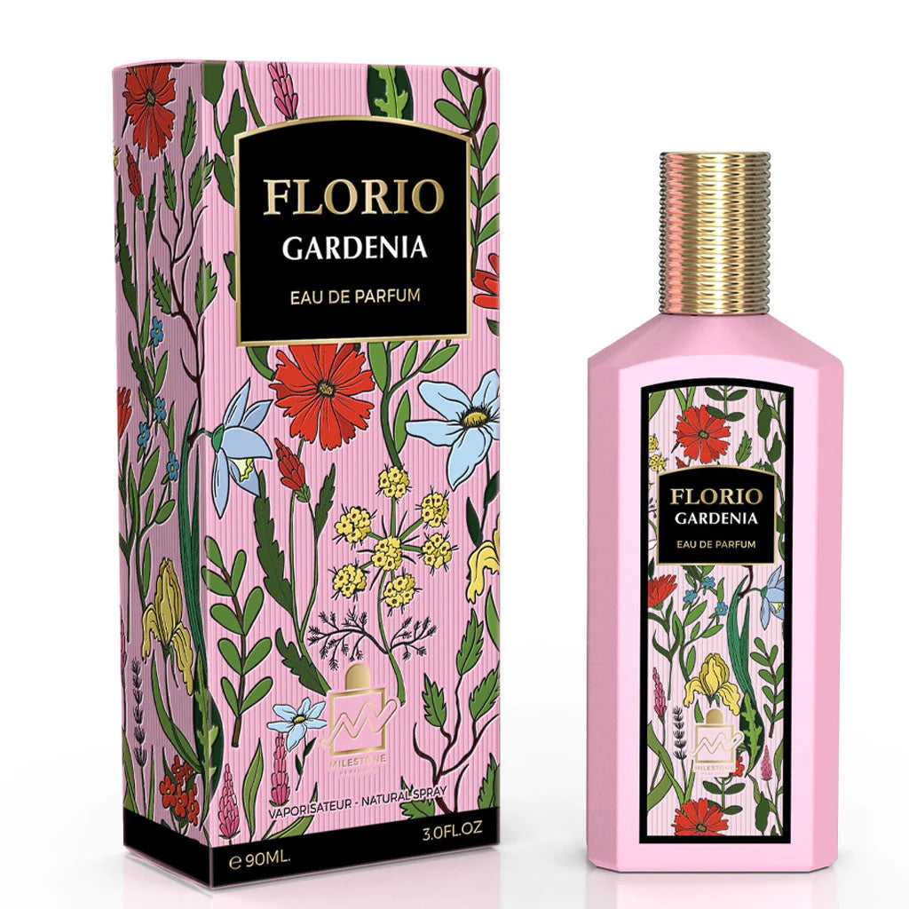 FLORIO GARDENIA BY MILESTONE EAU DE PARFUM 3.0 OZ / 90 ML. - Lrlux.com