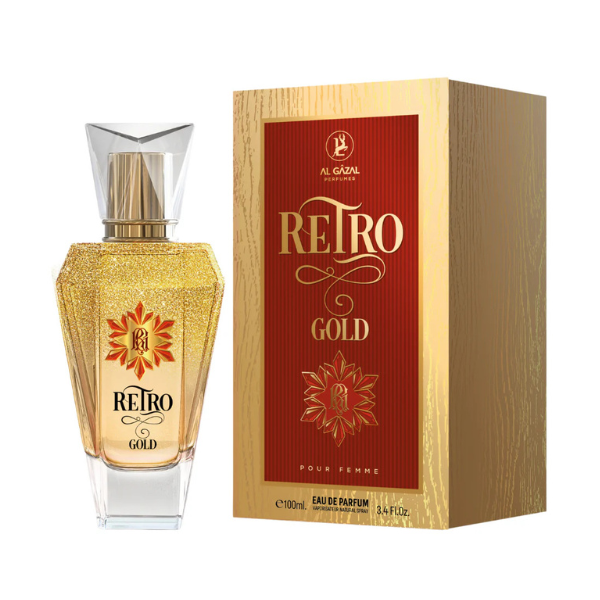 Retro Gold by Al Gazal 3.4 oz / 100ml Women - Lrlux.com