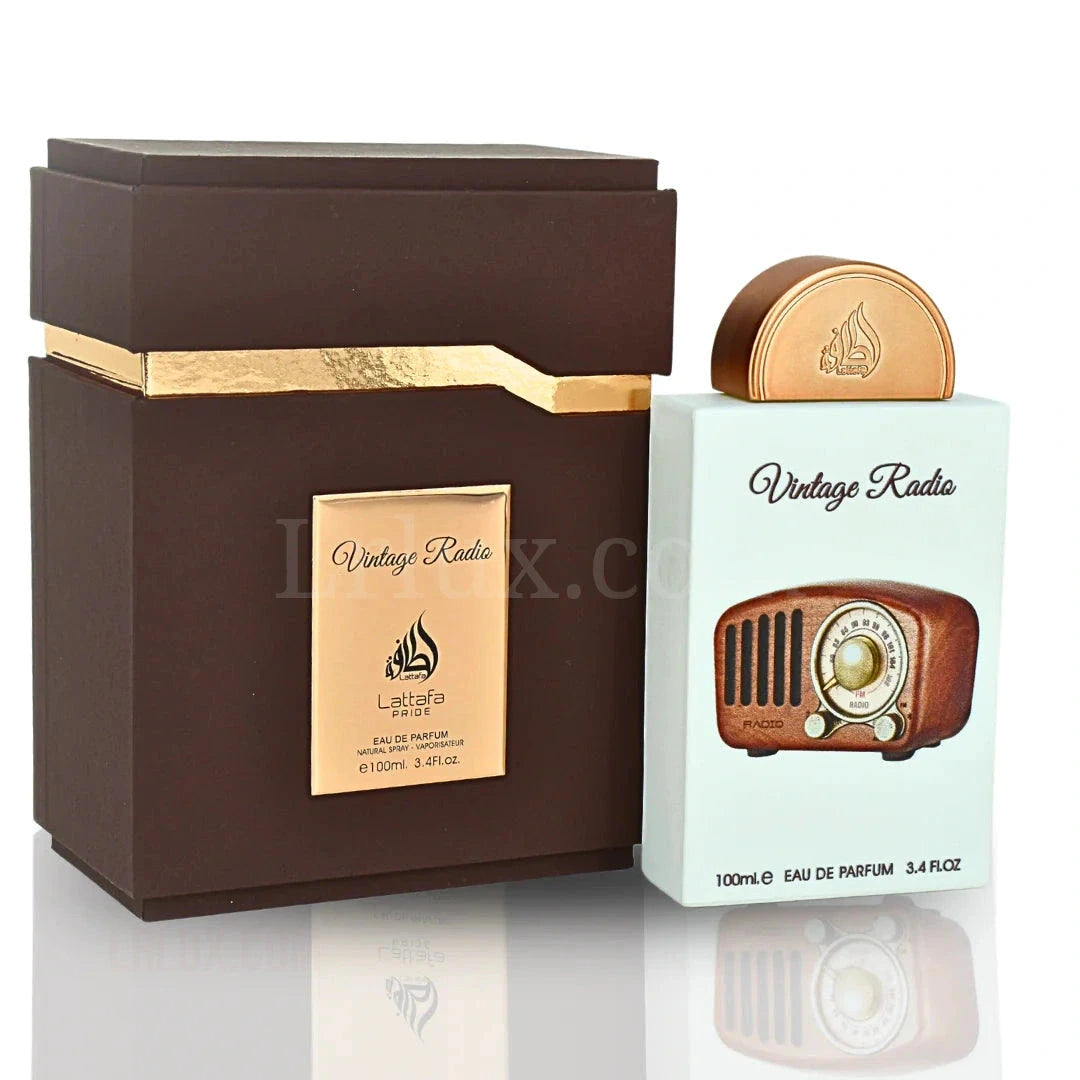 Vintage Radio EDP 100Ml 3.4Oz By Lattafa Pride 3.4 Oz - Lrlux.com