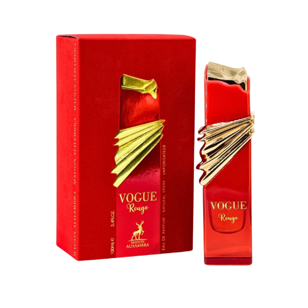 Vogue Rouge EDP Spray 100ML (3.4 OZ) By Maison Alhambra | Long Lasting, Fruity, Floral, Warm Scen - Lrlux.com