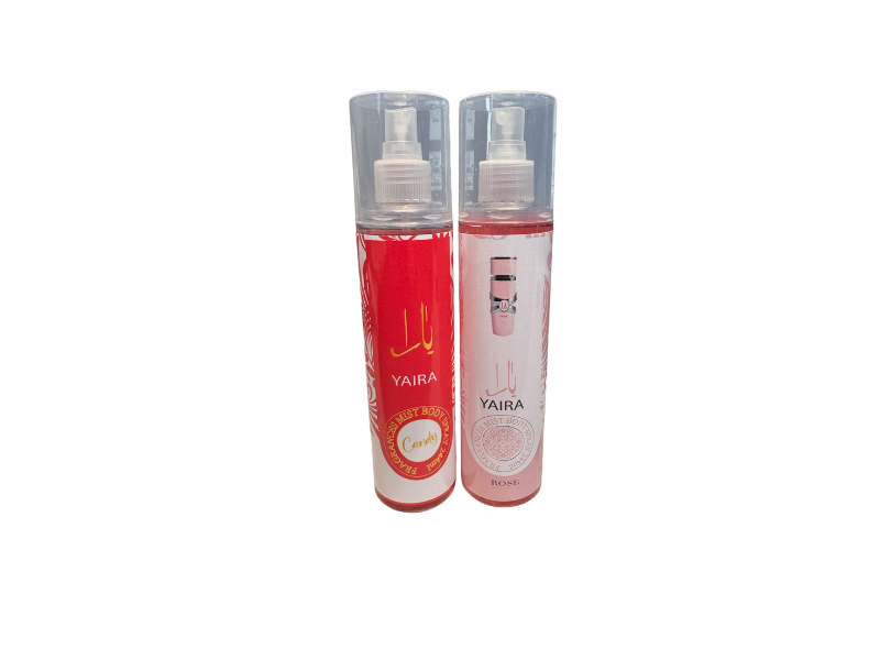 YAIRA CANDY & YAIRA ROSE BODY MIST 200  ML EACH - Lrlux.com