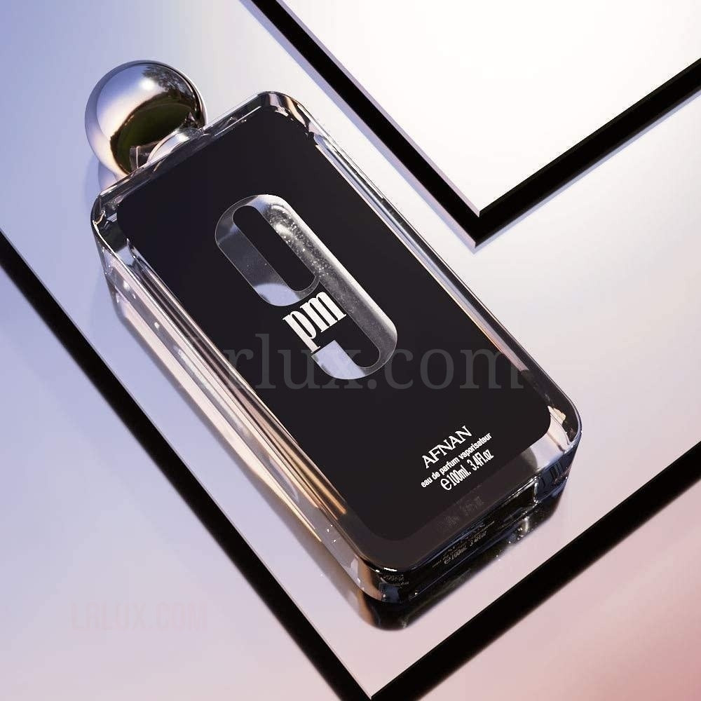 9PM By AFNAN EAU DE PARFUM SPRAY FOR MEN 3.4 Oz / 100 ml BRAND NEW ITEM!!! - Lrlux.com