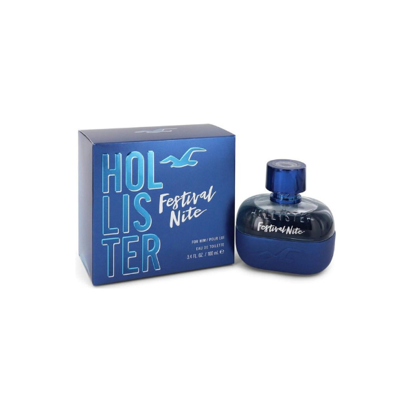 Festival Nite By Hollister cologne for him EDT 3.4 oz New in Box - Lrlux.com