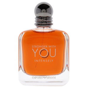 Stronger With You Intensely for Men Eau De Parfum, Clean, 3.4 Fl Oz By  GIORGIO ARMANI Emporio - Lrlux.com