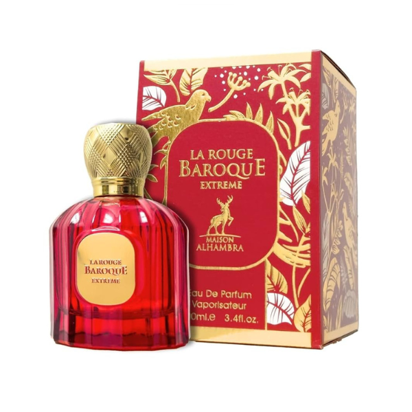 Maison Alhambra La Rouge Baroque Extreme Eau de Parfum Spray 3.4 Ounce - Lrlux.com