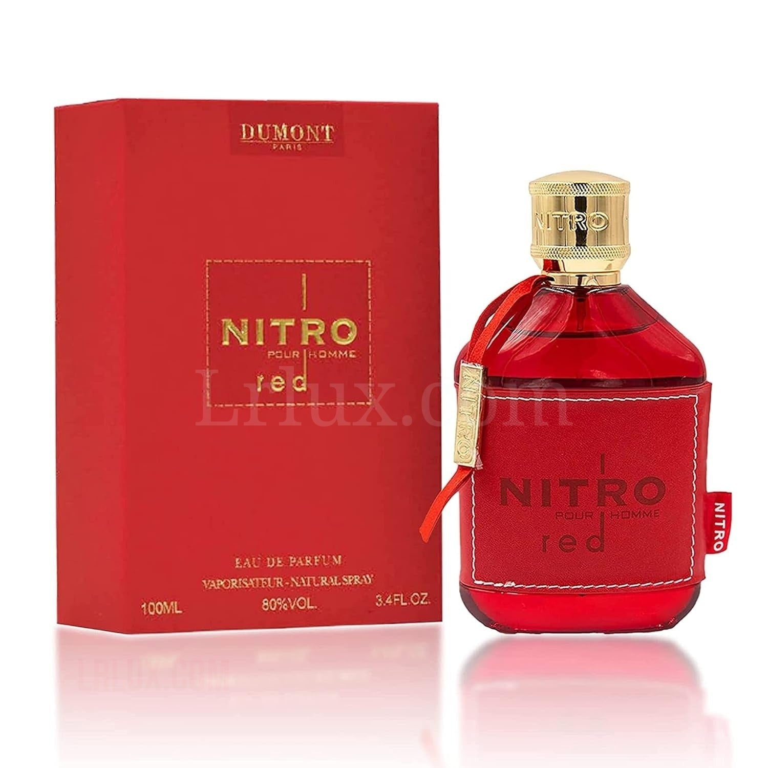 Nitro Red by Dumont   3.4oz Eau De Parfum Luxury - Lrlux.com