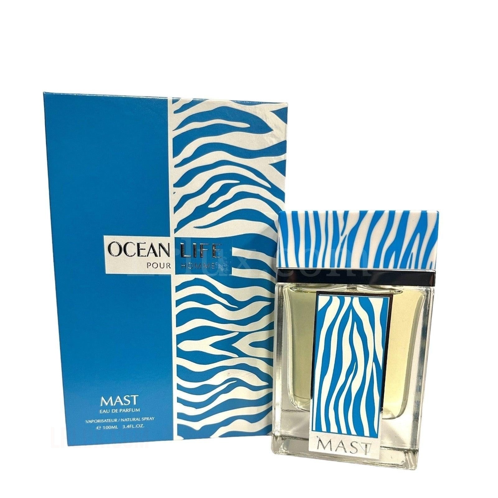 OCEAN LIFE POUR HOMME 3.4 OZ EDP/ Lafayette Street twist - Lrlux.com