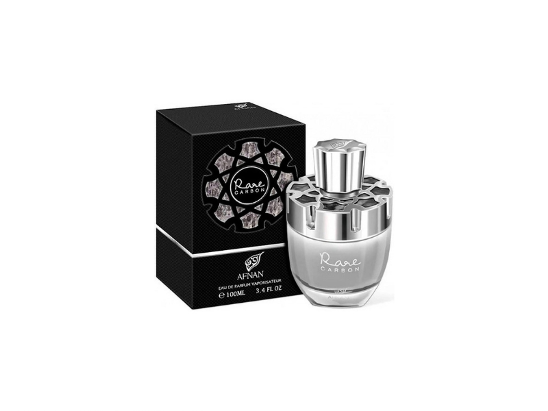 Rare Carbon by Afnan Perfumes for Men Eau De Parfum Spray 3.4 Oz - Lrlux.com