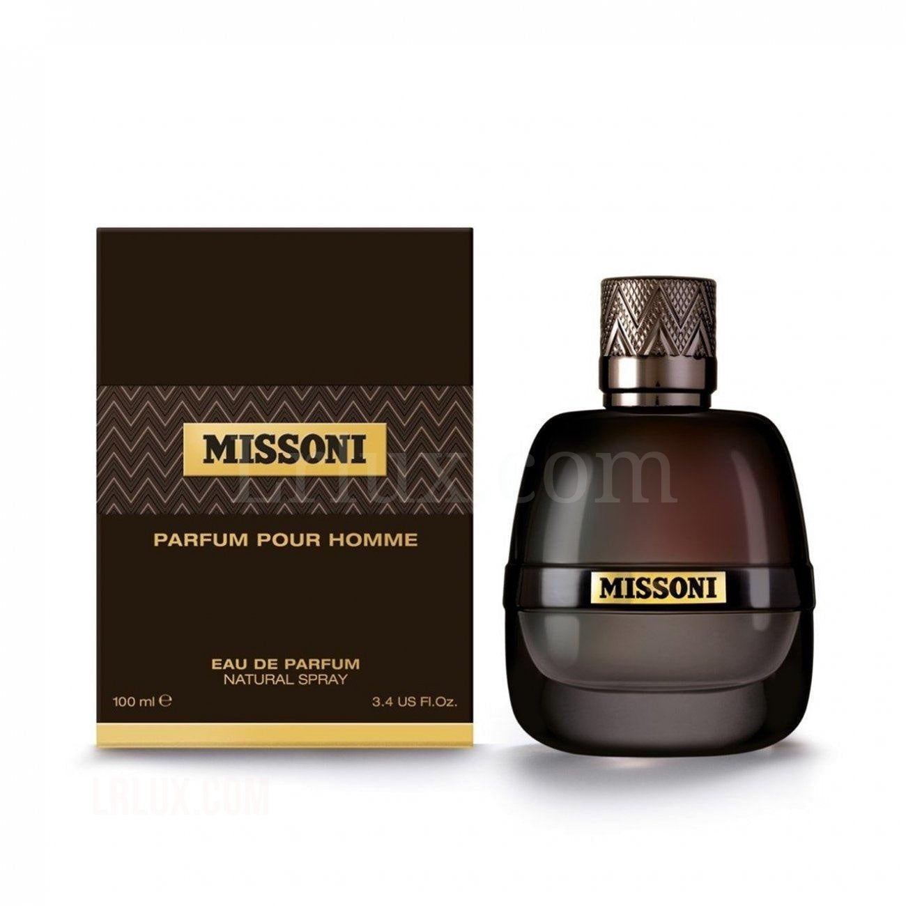 Missoni Parfum Pour Homme Men EDP Spray, 3.4 Fl Oz - Lrlux.com