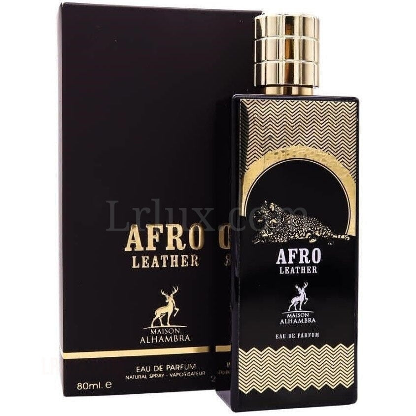 Afro Leather By Maison Alhambra Eau De Parfum 80ml